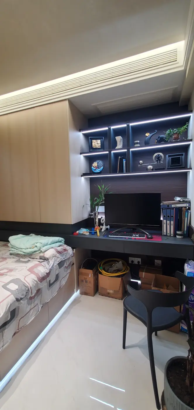 灞桥区海心湾三室两厅108全屋定制图片5